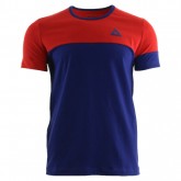 Le Coq Sportif Merrela Tee Ss M Pur Rouge Ultra Blue Rouge T-Shirts Manches Courtes Homme Vendre à des Prix Bas